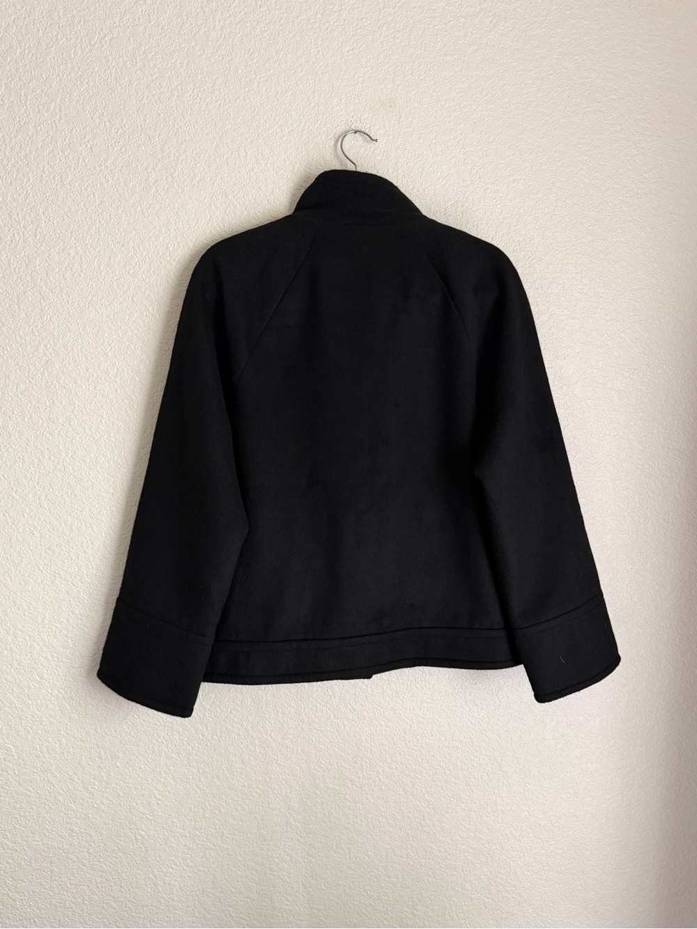 Sundance Women’s Glennon Wool Blend Coat L Black NEW - Picture 4 of 9